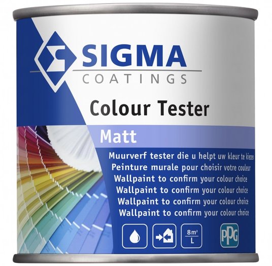 kopiëren Ontwikkelen Wanneer Sigma Colour Tester Mat / Kleurtester - Verfenbehangshop