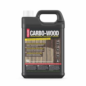 Carbo-Wood Carboline - Donkerbruin 5L