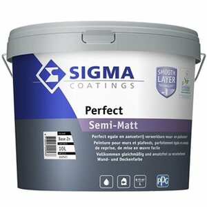 Sigma Perfect Semi-Matt Wit/RAL 9010/ RAL 9016