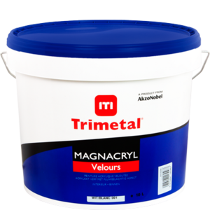 Trimetal Magnacryl Velours WIT/RAL9010/RAL9016