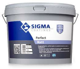 Sigma Perfect Matt Wit*/Kleur 10L