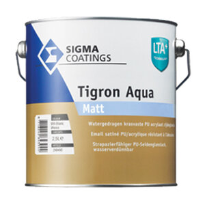 Sigma Tigron Aqua Matt Wit 2,5L