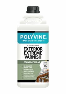 Polyvine XXTRA Blanke Lak Vernis Extra Mat EXTERIEUR
