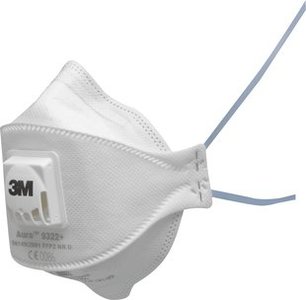 3M Aura Stofmasker 9322+, FFP2, met uitademventiel